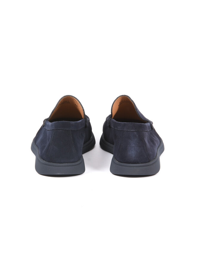 BOSS FA25 - Suede Loafers Sienne Loaf sd N - Dark Blue