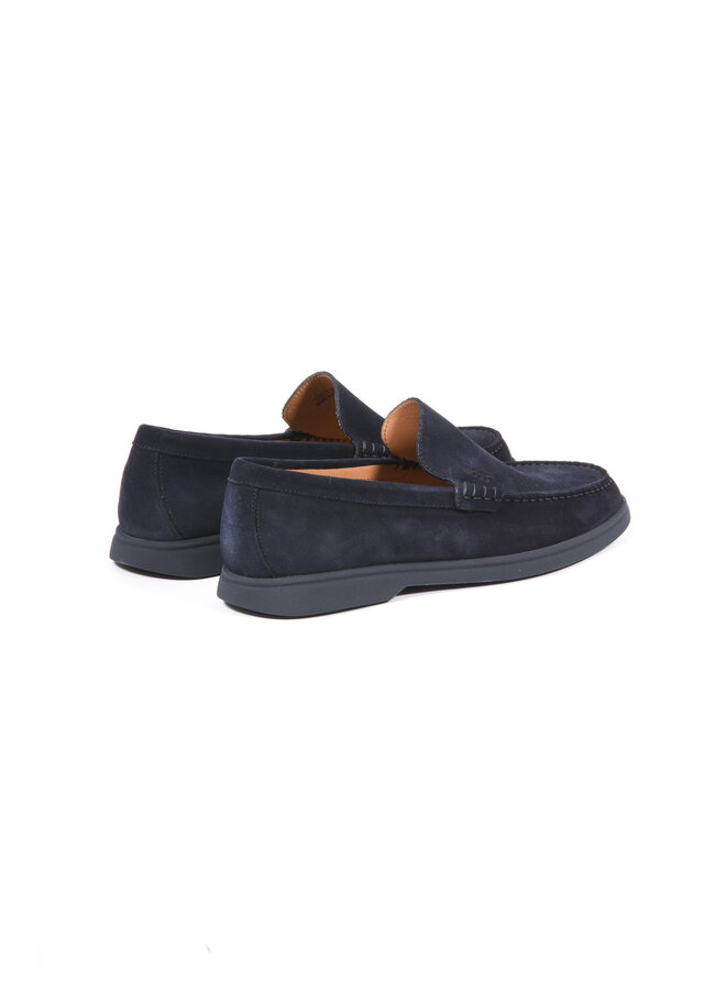 BOSS FA25 - Suede Loafers Sienne Loaf sd N - Dark Blue