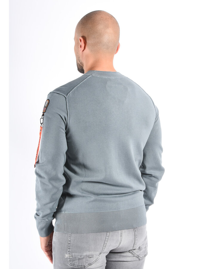 Parajumpers - Knit Sweater Basic Braw Man - Puritan Grey