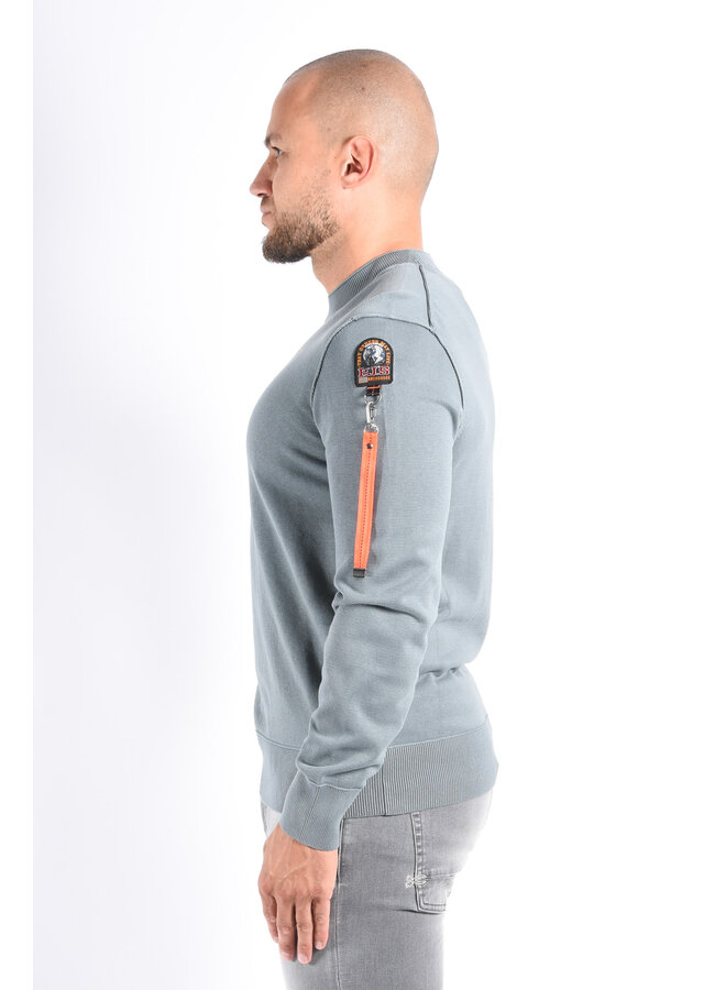 Parajumpers - Knit Sweater Basic Braw Man - Puritan Grey