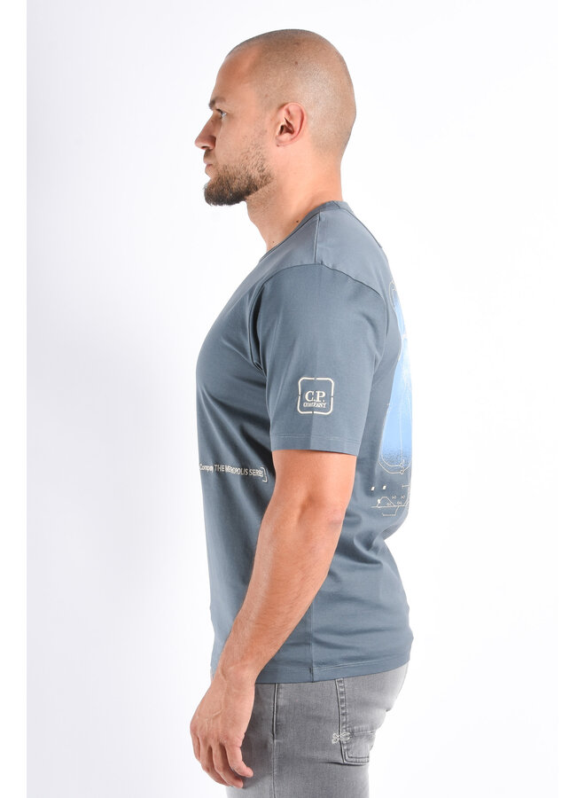 CP Company Metropolis Series T-Shirt Orion Blue