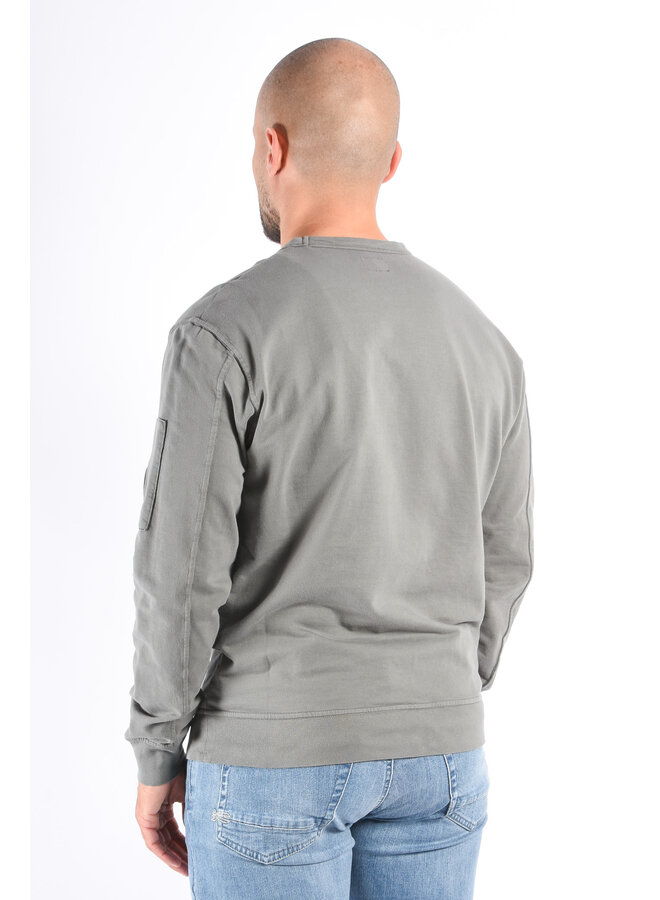 CP Company - Light Fleece Sweater - Gunmetal