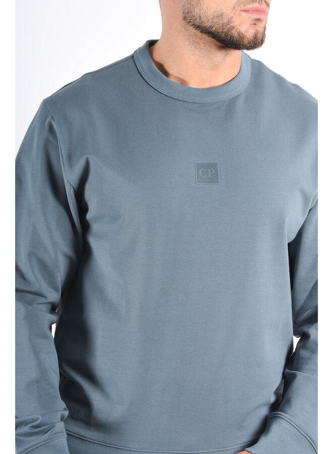 CP Company Metropolis Series Stretch Fleece Sweater Orion Blue