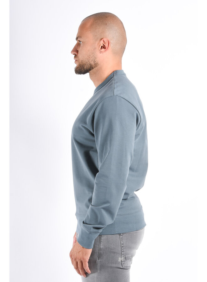 CP Company Metropolis Series Stretch Fleece Sweater Orion Blue