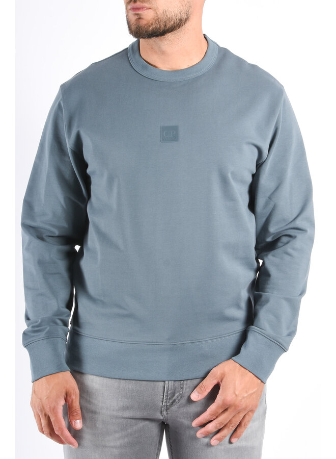 CP Company Metropolis Series Stretch Fleece Sweater Orion Blue