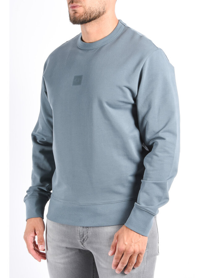 CP Company Metropolis Series Stretch Fleece Sweater Orion Blue