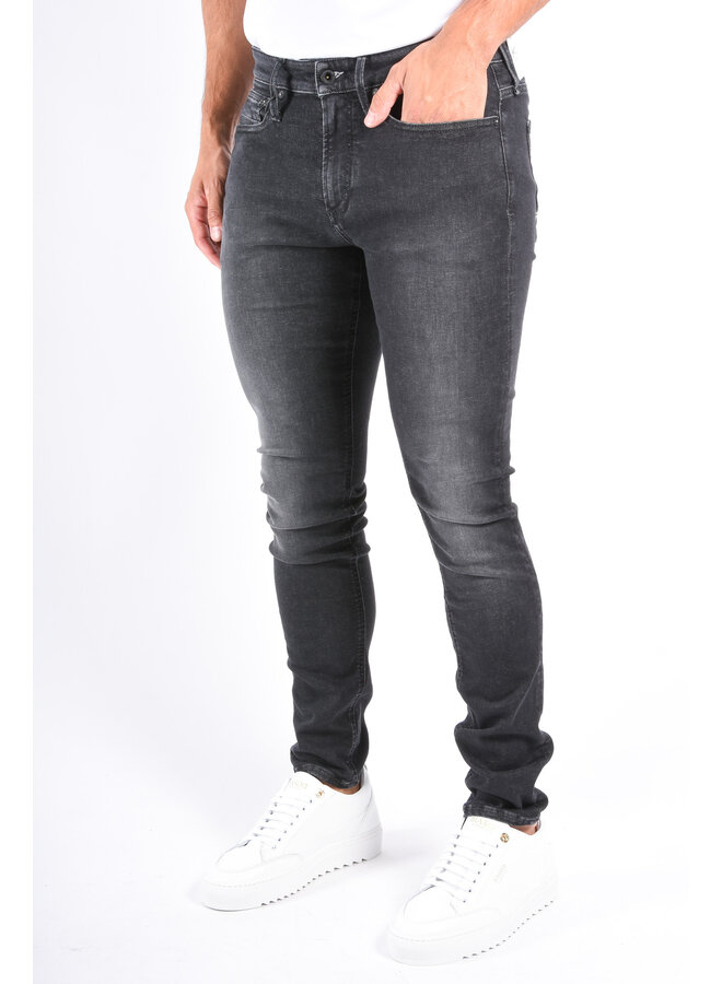 Denham FW25 -  Skinny Fit Stretch Jeans BOLT WLBFM - Black