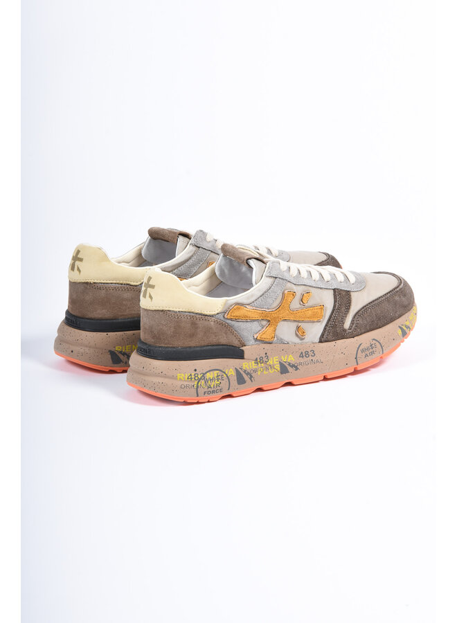 Premiata FW25 - Mick 7866 - Grey / Brown / Orange