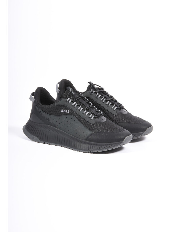 BOSS WI25 - TTNM EVO Runn Menutop Sneaker - Black on Black
