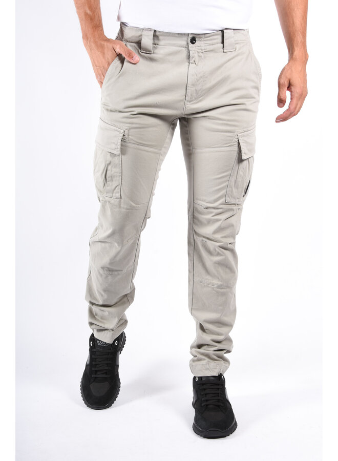 CP Company FW25 - Cargo Pants Satin Stretch - London Fog