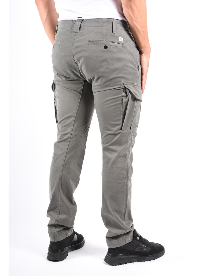 CP Company FW25 - Cargo Pants Satin Stretch - Gunmetal