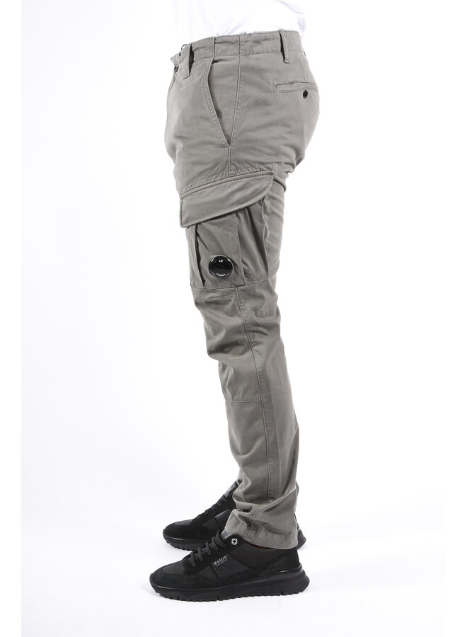CP Company FW25 - Cargo Pants Satin Stretch - Gunmetal