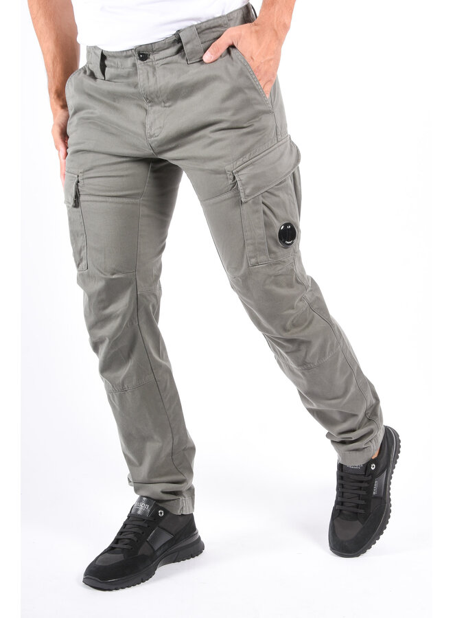 CP Company FW25 - Cargo Pants Satin Stretch - Gunmetal