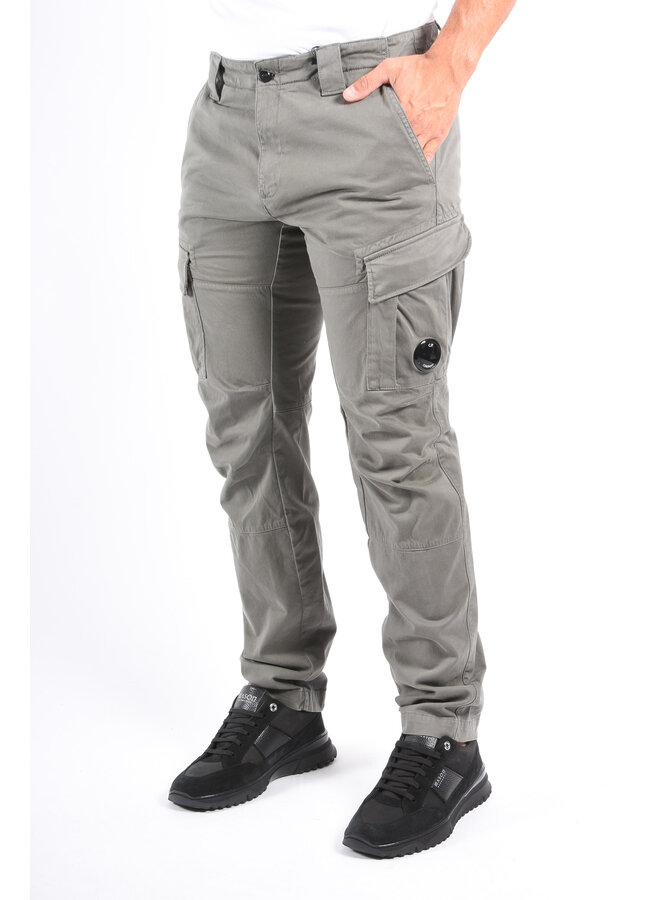 CP Company FW25 - Cargo Pants Satin Stretch - Gunmetal