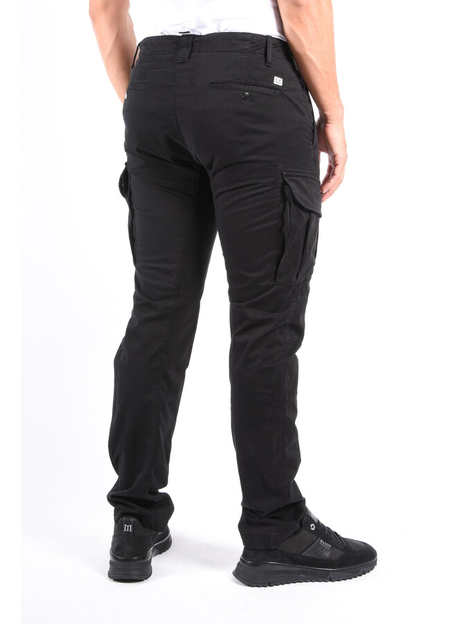 CP Company FW25 - Cargo Pants Satin Stretch - Black