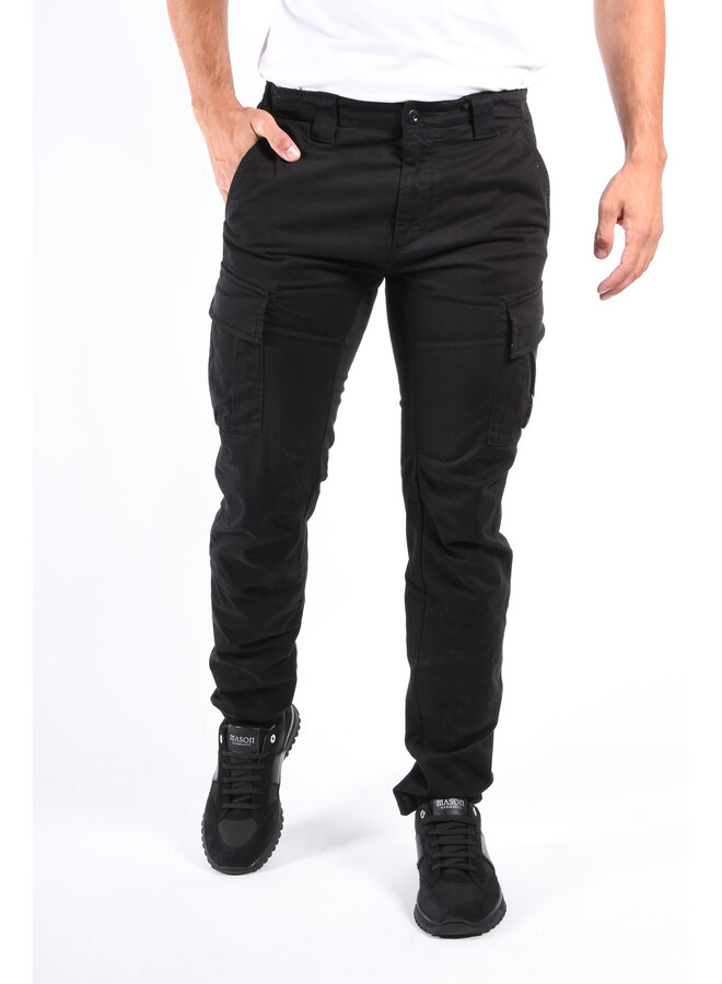 CP Company FW25 - Cargo Pants Satin Stretch - Black