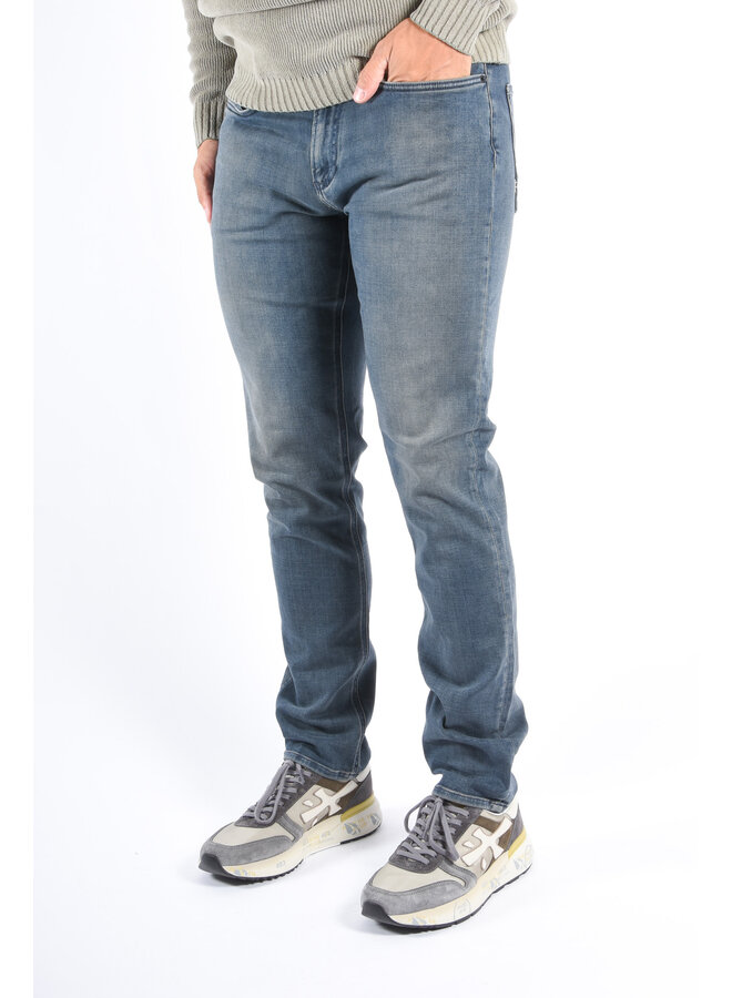 Denham - Slim Fit Stretch Jeans RAZOR LHSC - Dark Blue