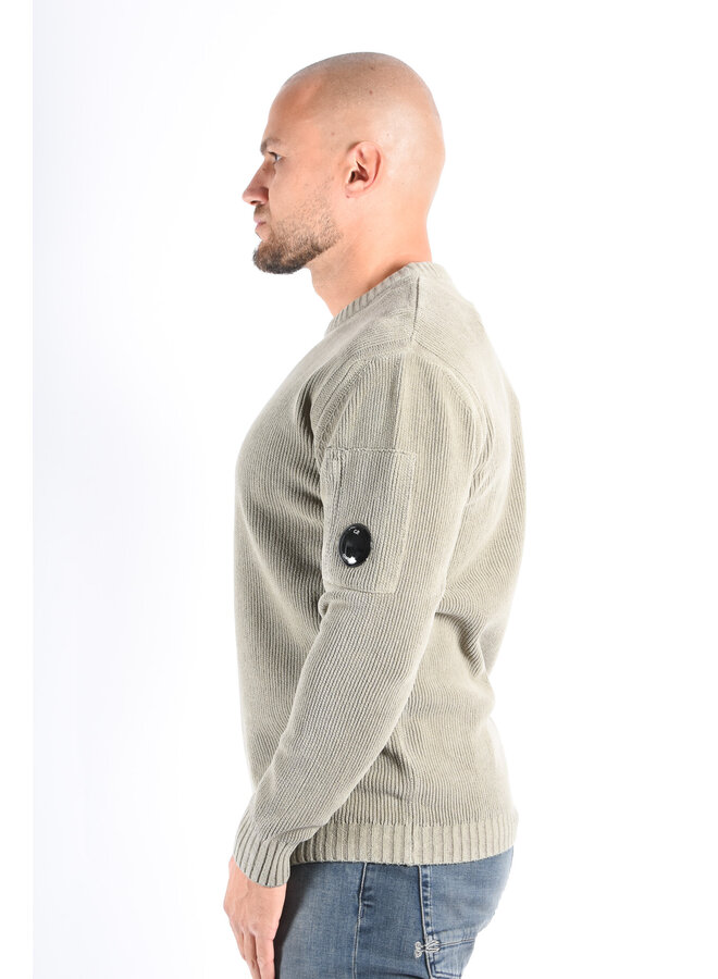 CP Company Knitwear Sweater Chenille Cotton - Fallen rock