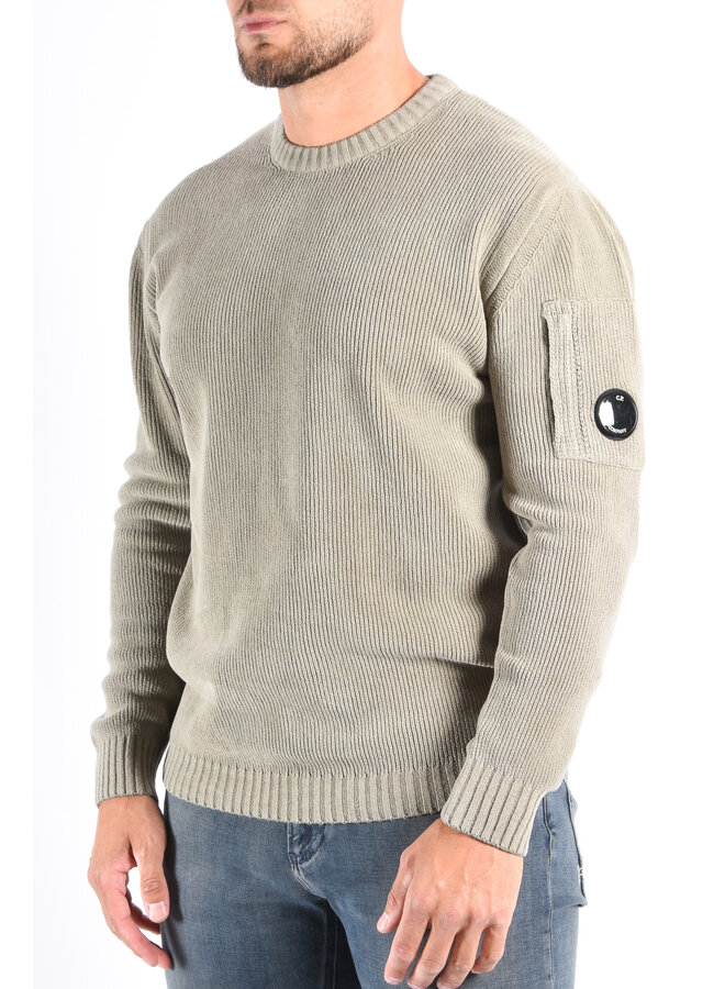 CP Company Knitwear Sweater Chenille Cotton - Fallen rock