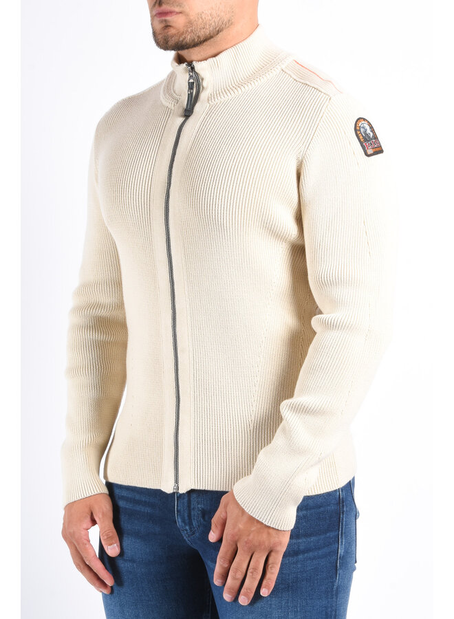 Parajumpers FW25 Manny Man Cardigan - Bone