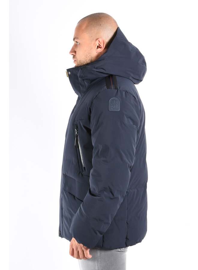 Parajumpers FW25 Kazu Man Jacket Blue Navy