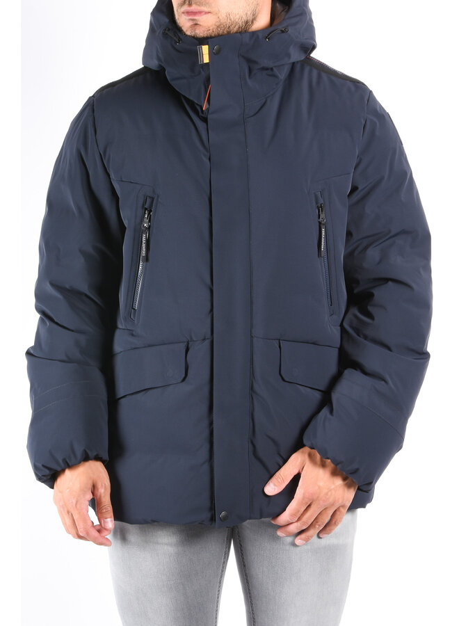 Parajumpers FW25 Kazu Man Jacket Blue Navy