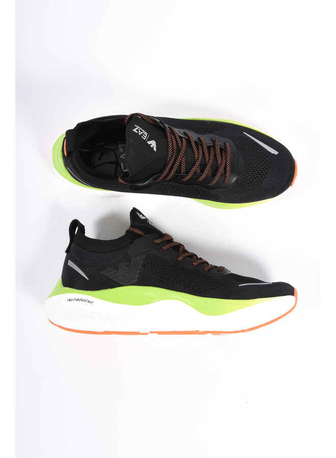 EA7 FW25 - Running Sneakers X8X246 - Black