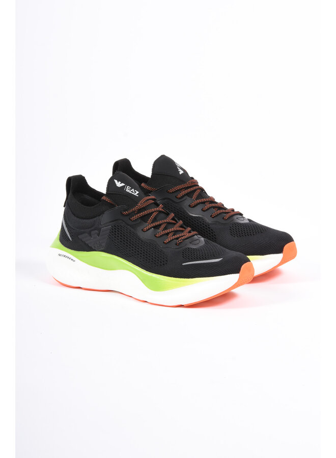 EA7 FW25 - Running Sneakers X8X246 - Black
