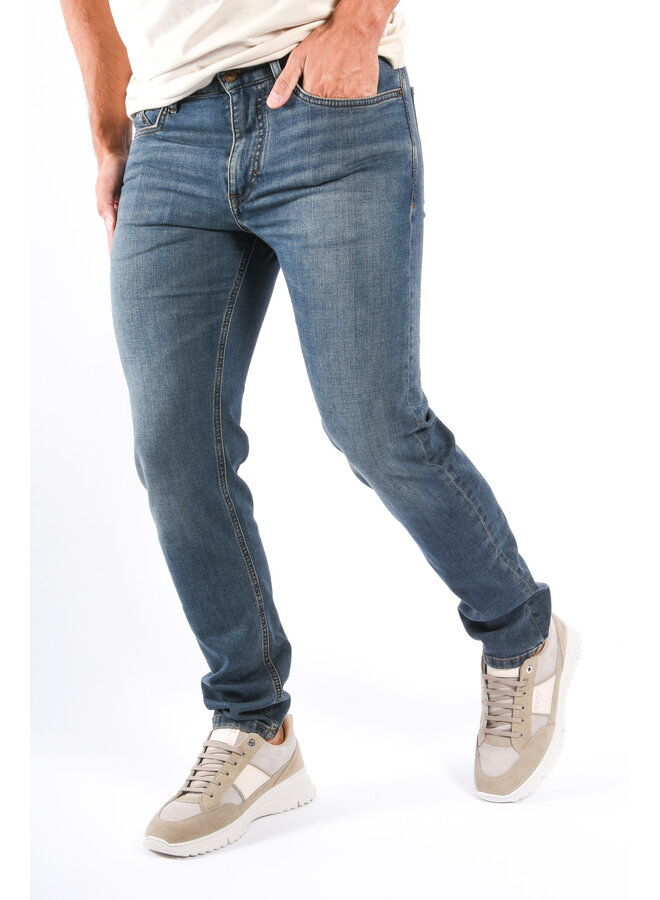 Drykorn FW25 Slim Fit Stretch Jeans Ricc Dark Blue