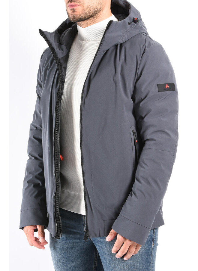 Peuterey FW25 - Loge Down Stretch Jacket - Dark Grey