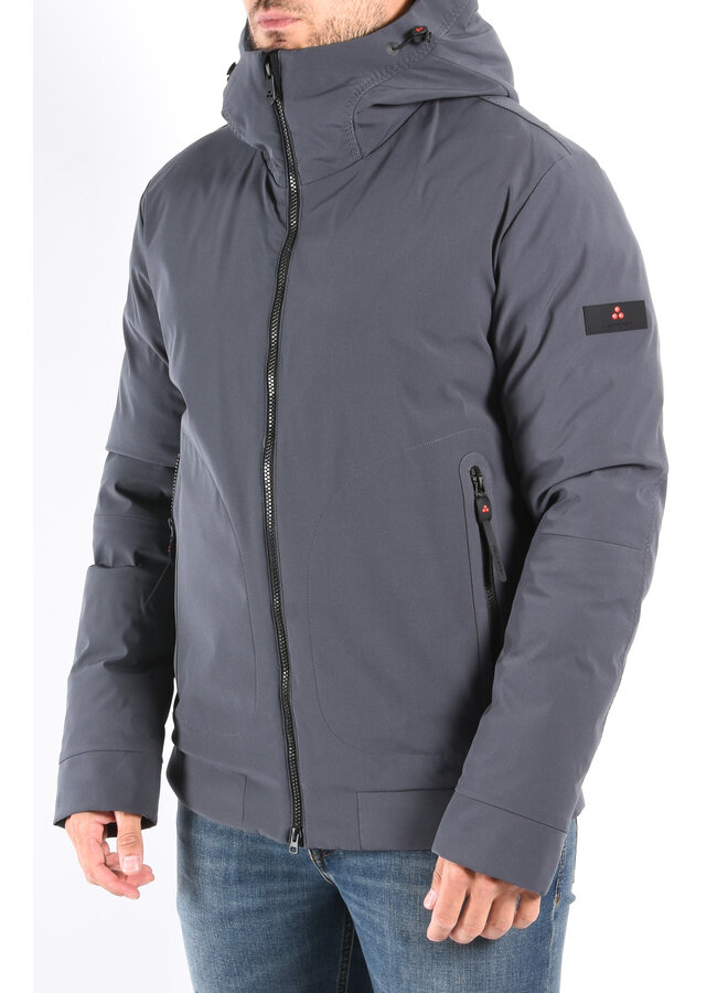 Peuterey FW25 - Loge Down Stretch Jacket - Dark Grey