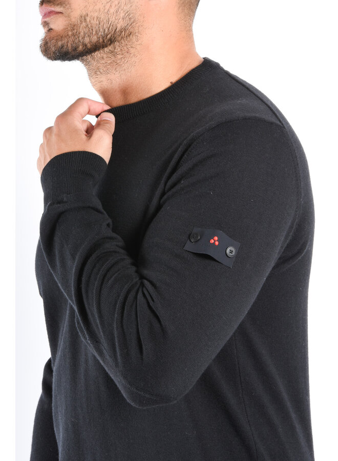 Peuterey FW25 - Exmoor 07 Knit Sweater - Black