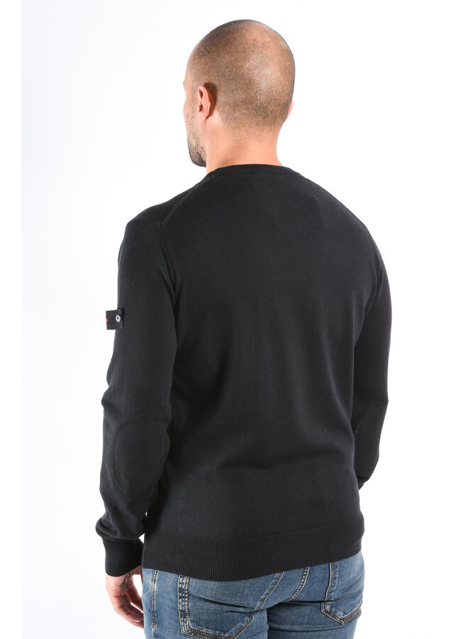 Peuterey FW25 - Exmoor 07 Knit Sweater - Black