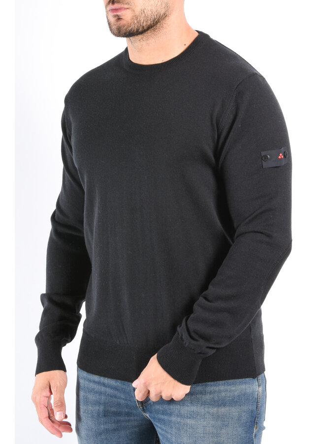 Peuterey FW25 - Exmoor 07 Knit Sweater - Black