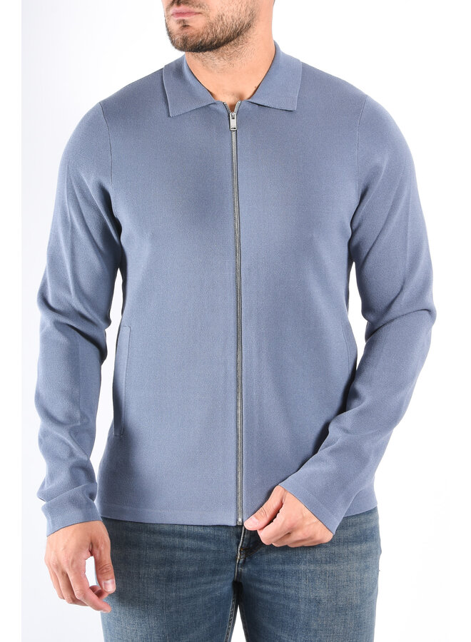 Drykorn FW25 - Rayoon Knit Vest - Blue