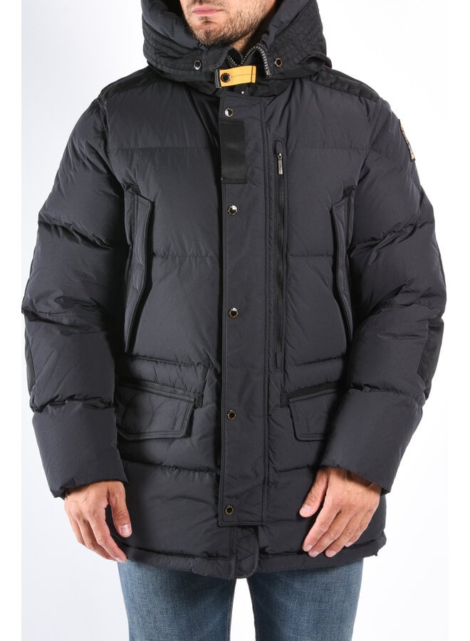 Parajumpers FW25 Harraseeket Man Jacket Black