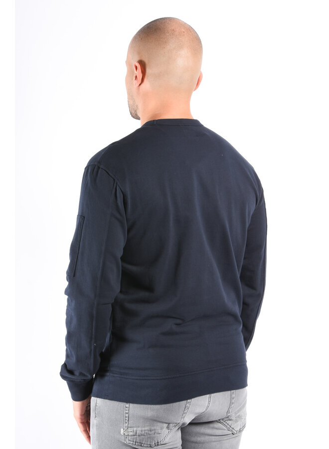 CP Company FW25 - Light Fleece Sweater - Total Eclipse