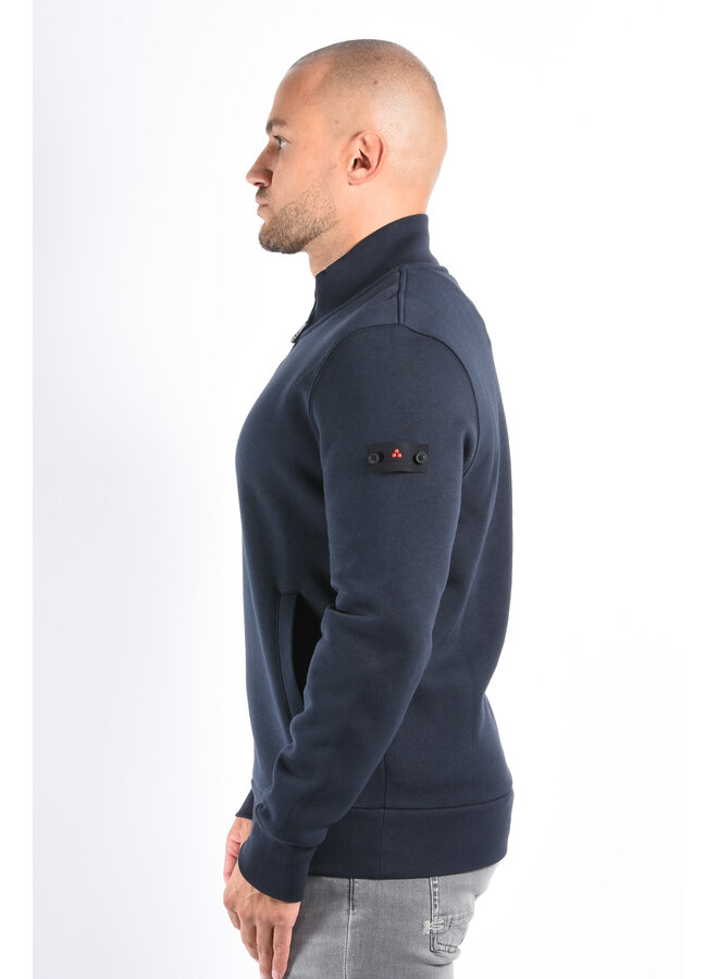 Peuterey FW25 - Half Zip Sweater Dory FW 01 - Dark Blue