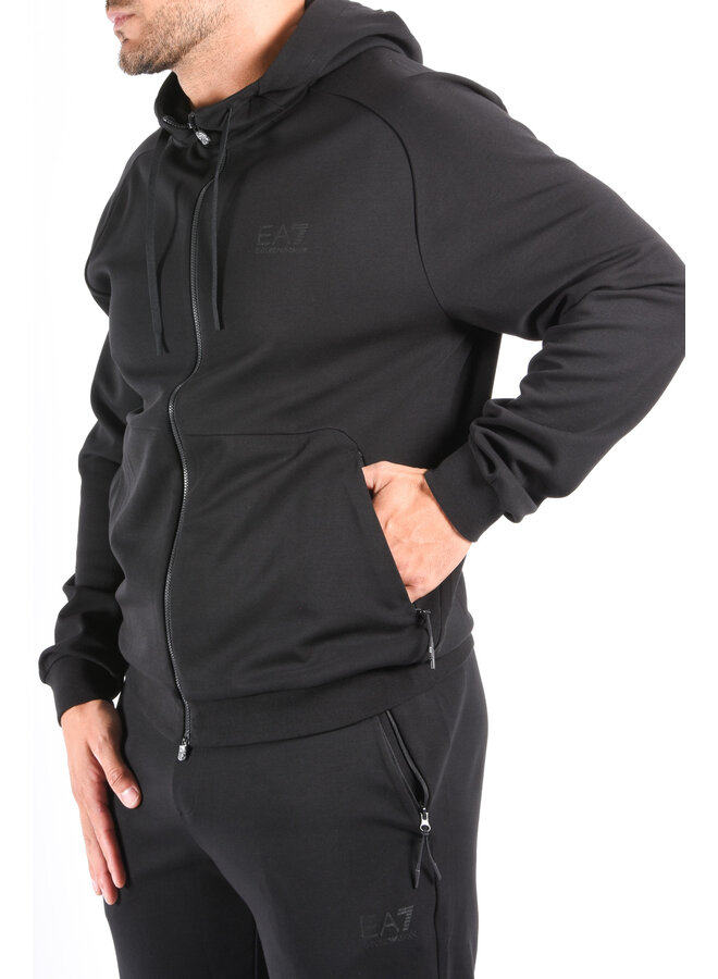 EA7 FW25 - Tracksuit Naturel Ventus7 7M000665 - Black