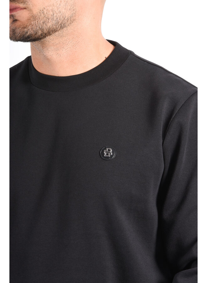 BOSS WI25 Sweater C Sharpe 01 - Black