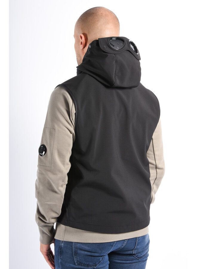 CP Company FW25 - CP Shell R Goggle Bodywarmer - Black