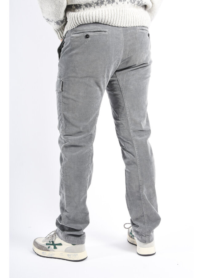 CP Company FW25 - Corduroy Cargo Pants - Gunmetal