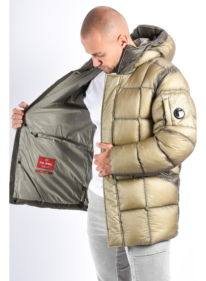 CP Company FW25 - Long Jacket DD Shell - Fallen Rock