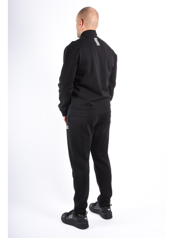EA7 FW25 - Fleece Tracksuit 8NPV67 - Black