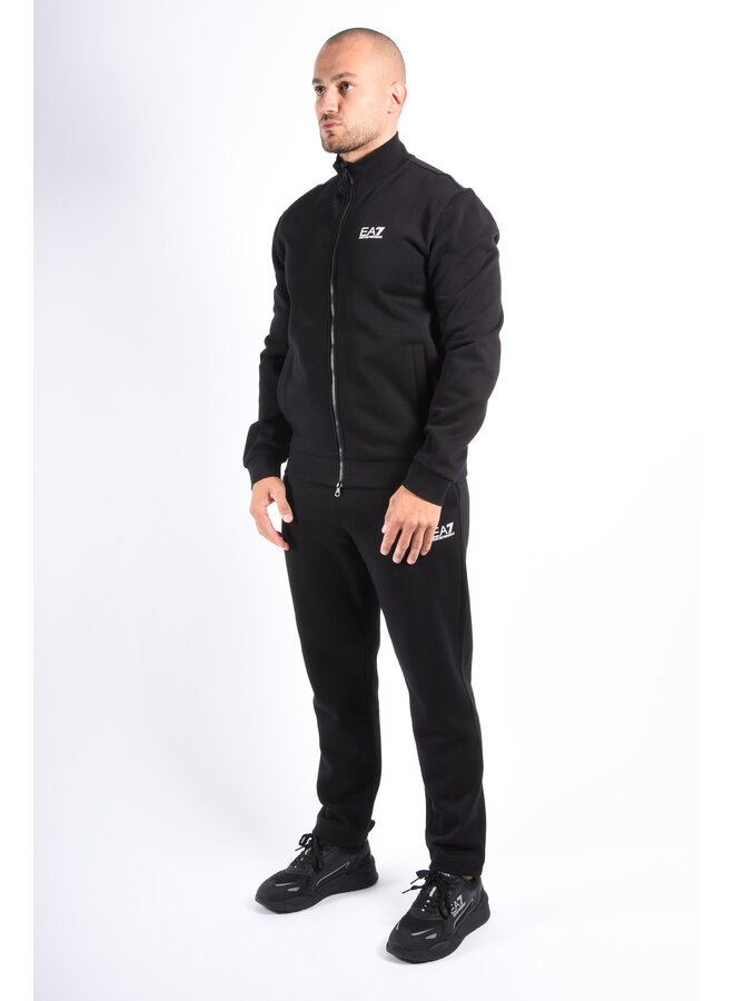 EA7 FW25 - Fleece Tracksuit 8NPV67 - Black