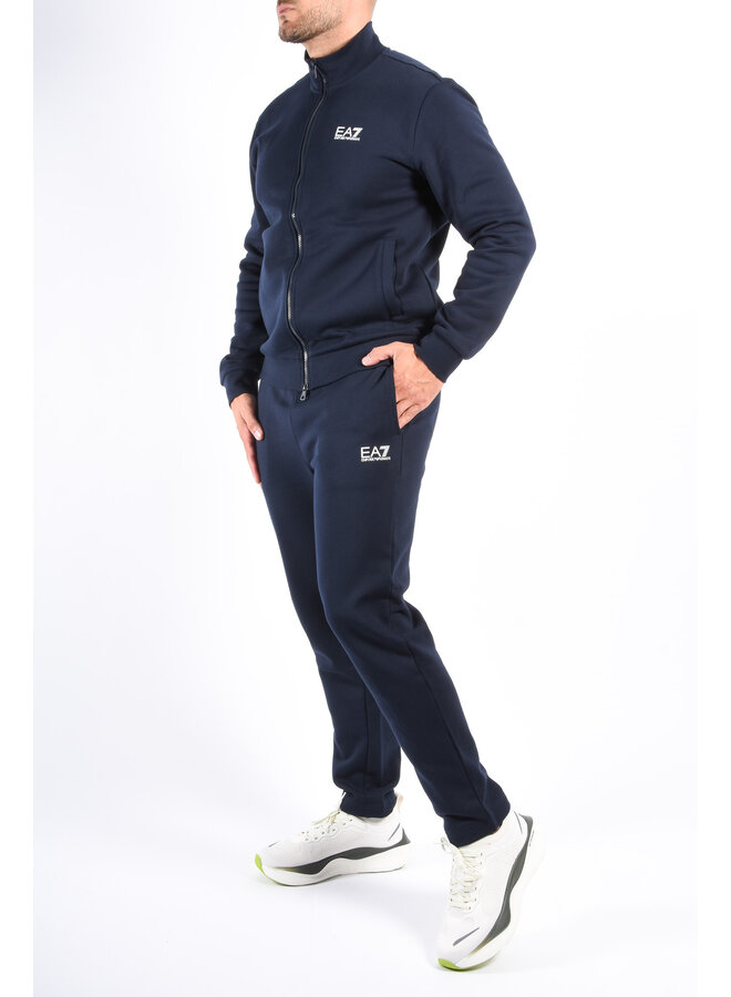 EA7 FW25 - Fleece Tracksuit 8NPV67 - Armani Blue