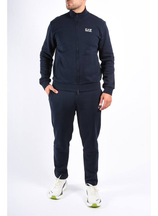EA7 FW25 - Fleece Tracksuit 8NPV67 - Armani Blue