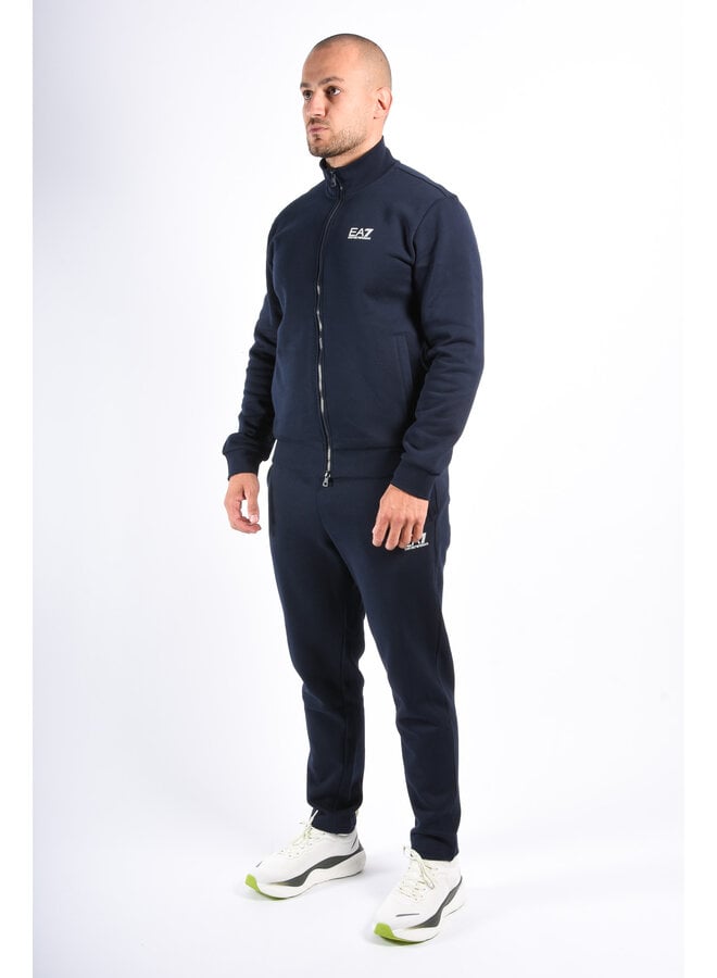 EA7 FW25 - Fleece Tracksuit 8NPV67 - Armani Blue