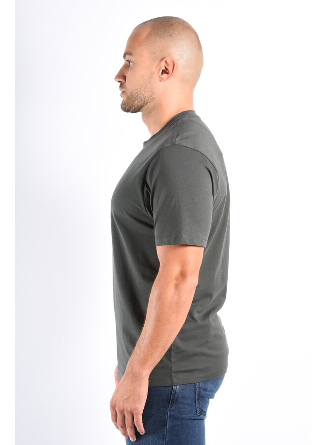 CP Company FW25 T-Shirt In Jersey 30/1 - Dark Shadow