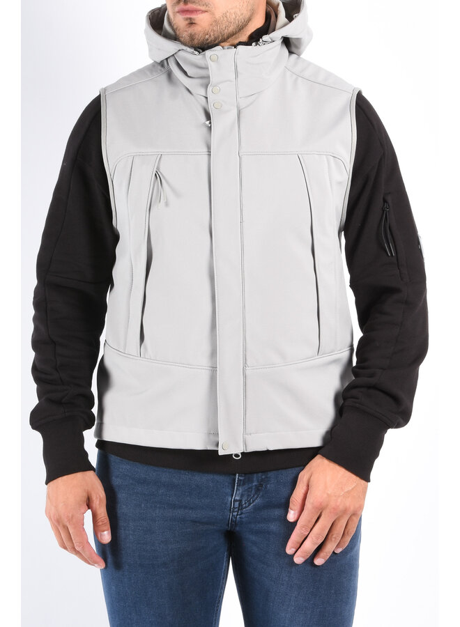 CP Company FW25 - CP Shell R Goggle Bodywarmer - London Fog